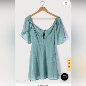 Lulu’s Swiss Dot Skater Dress